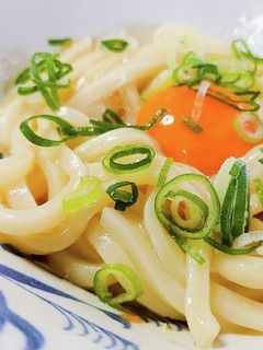 味噌釜玉納豆うどん-レシピのメイン写真