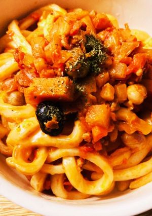 野菜たっぷりうどんミート♪-レシピのメイン写真