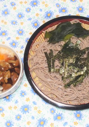 ネバネバ具だくさんのざる蕎麦-レシピのメイン写真