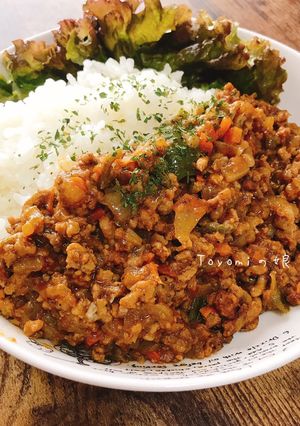 いつものルーで簡単ドライカレー-レシピのメイン写真