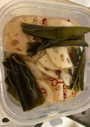 アレルギー体質改善!酢レンコン-レシピのメイン写真