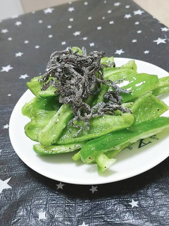 パリパリおつまみ!無限ピーマン-レシピのメイン写真