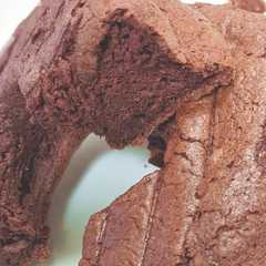 รูปของ 【卵白消費】濃厚チョコシフォンケーキ