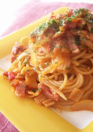 子どもの大好物♡カレーナポリタン-レシピのメイン写真