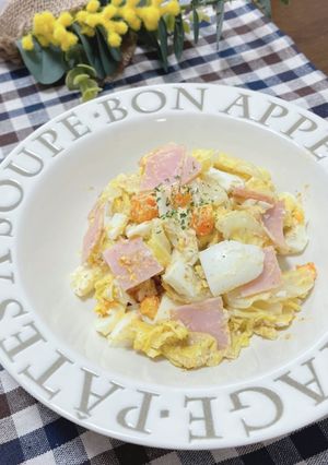 ♡調味料3つ簡単激うまキャベツサラダ♡-レシピのメイン写真