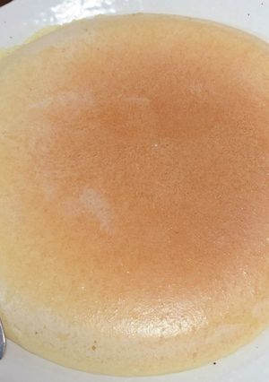 ふっくら大きなホットケーキ-レシピのメイン写真