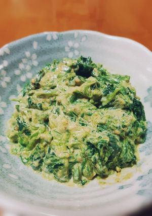 簡単◎ほうれん草のごまマヨ和え-レシピのメイン写真