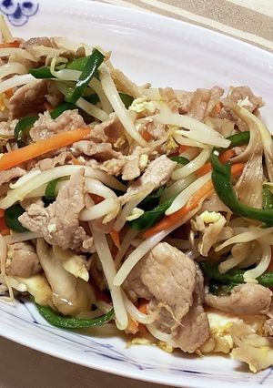 豚肉＆お野菜のさっぱりオイスター炒め-レシピのメイン写真