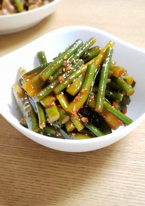 一度は食べて欲しい!にんにくの芽キムチ-レシピのメイン写真