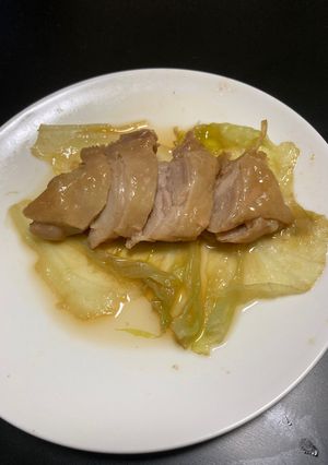 味付き肉で作る鶏のホイル蒸し-レシピのメイン写真