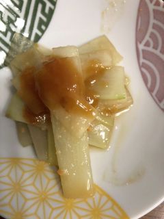 うど酢味噌和えと金平-レシピのメイン写真