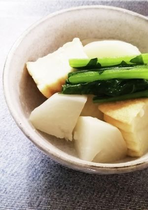 簡単15分！かぶと厚揚げの煮物-レシピのメイン写真