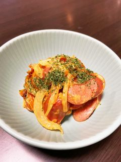 ウィンナーのカレーマヨ炒め-レシピのメイン写真