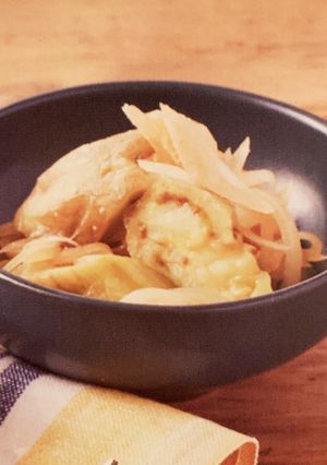 なすと玉ねぎのバターコンソメ和え-レシピのメイン写真