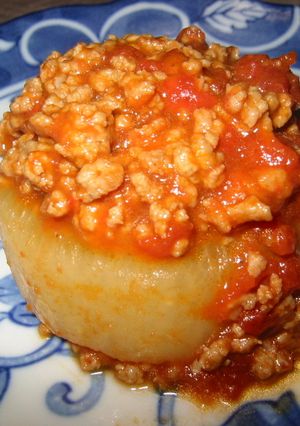 トマト風味のふろふき大根-レシピのメイン写真
