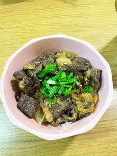 市販焼肉タレで簡単牛丼-レシピのメイン写真