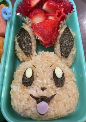 72キャラ弁　イーブイ2回目！-レシピのメイン写真