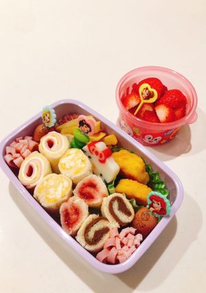 年中 5歳 女の子 お弁当3-レシピのメイン写真