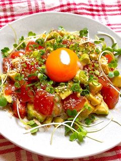 アボカドマグロ丼-レシピのメイン写真