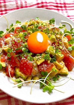 アボカドマグロ丼-レシピのメイン写真