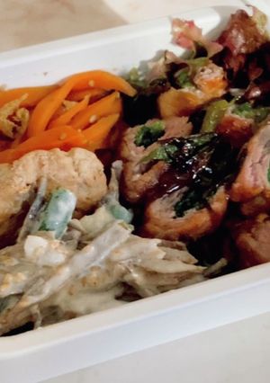 女子高生が作る低糖質弁当[day2]-レシピのメイン写真