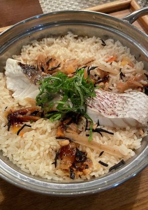 鯛釜飯　一合　ステンレス鍋　IH-レシピのメイン写真