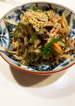 ゆかりのイブクロ　　ごぼうのきんぴら-レシピのメイン写真