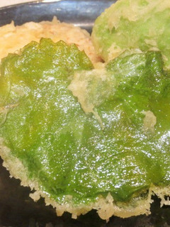ユキノシタの天ぷら-レシピのメイン写真