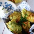 ズッキーニ&海老のふわふわ洋風落とし揚げ