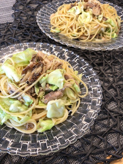 さばの燻製パスタ♪-レシピのメイン写真