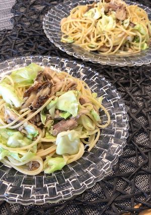 さばの燻製パスタ♪-レシピのメイン写真