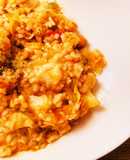 玄米ごはんで！野菜たっぷりトマトリゾット