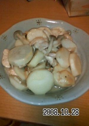里芋と鶏胸肉の洋風炒め煮♪-レシピのメイン写真