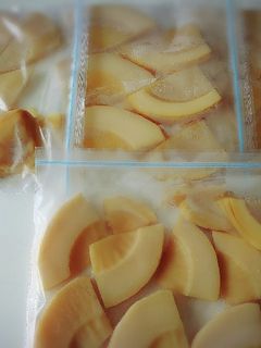 タケノコ冷凍保存(^-^)-レシピのメイン写真