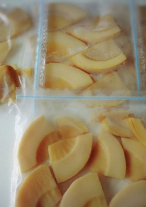 タケノコ冷凍保存(^-^)-レシピのメイン写真