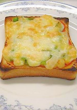 食パンで簡単!西京白みその田楽ピザ-レシピのメイン写真