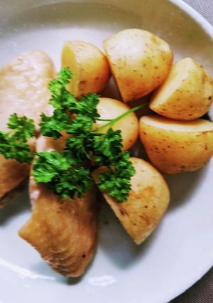 新じゃがと手羽先煮込み-レシピのメイン写真