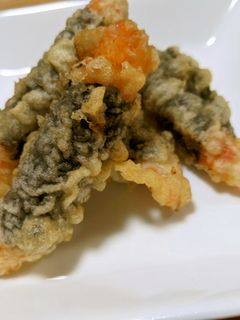 海苔をしっかり巻いた!カニカマの磯辺揚げ-レシピのメイン写真