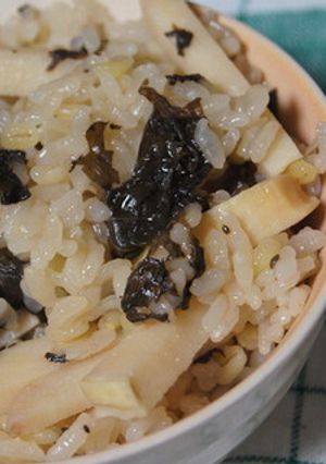 筍梅紫蘇ご飯-レシピのメイン写真