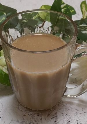 超簡単・特製ゴマきな粉カフェオレ-レシピのメイン写真