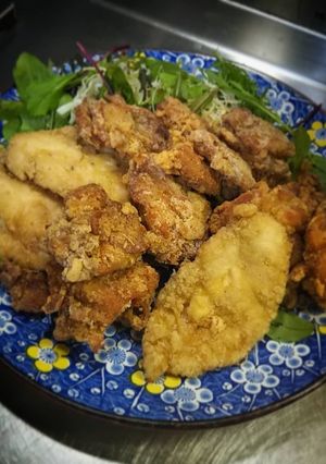 鳥もも肉とチーズinササ身の竜田揚げ！-レシピのメイン写真