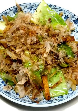 手打ち麺で薄揚げ焼きそば 肉なし-レシピのメイン写真