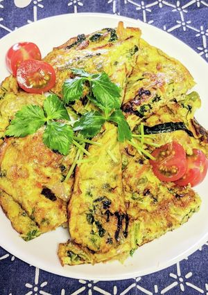 お弁当にも☆野菜沢山オムレツ☆-レシピのメイン写真