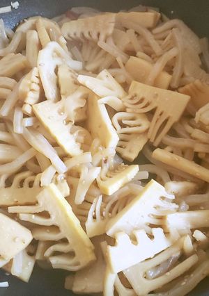 タケノコきんぴら-レシピのメイン写真