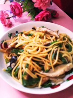 フライパン1つで簡単キノコの和風パスタ-レシピのメイン写真