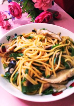 フライパン１つで簡単キノコの和風パスタ-レシピのメイン写真