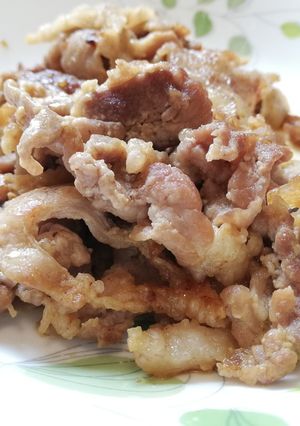 豚こま肉の塩麹炒め-レシピのメイン写真