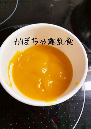 かぼちゃ離乳食初期-レシピのメイン写真