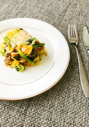 野菜たっぷりなオムレツ☆コンソメスタイル-レシピのメイン写真