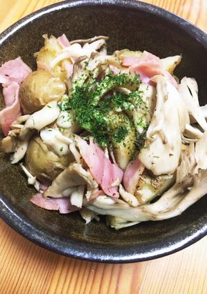 舞茸いり♪ジャーマンポテト-レシピのメイン写真